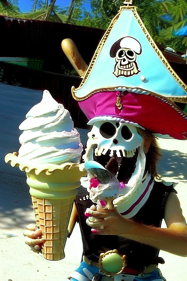 Argh, matey. Who wants ice cream?