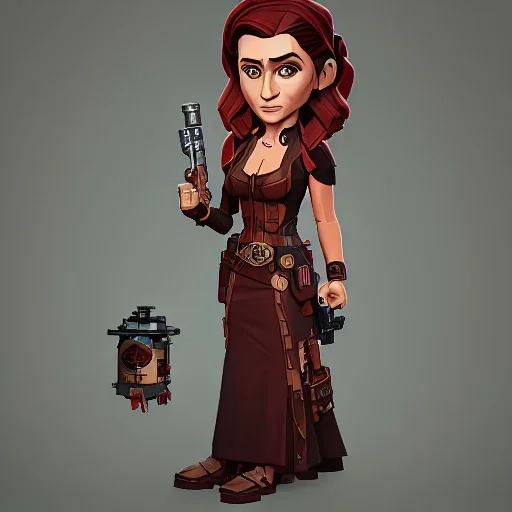 carrie fisher, lego, steampunk