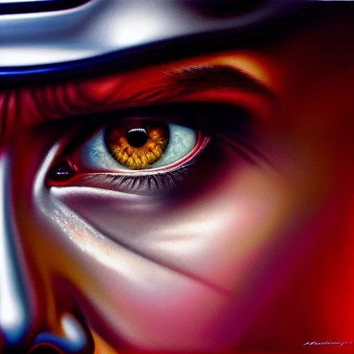 Ultra detailed fullbody Portrait in oil on canvas of Silver Samurai,intense stare,extremely detailed digital painting, extremely detailed face,crystal clear Big eyes, mystical colors ,perfectly centered image, perfect composition, rim light, beautiful lighting,masterpiece,8k, stunning scene, raytracing, anatomically correct, in the style of robert e howard and Ken Kelley and Ohrai Noriyoshi and Simon Bisley and tomzj1