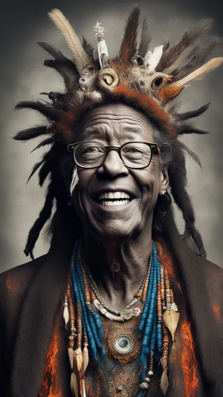 bill gates as screaming jay hawkins bushman shaman