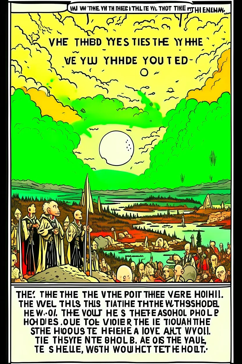 Behold the visions you have seen. That which you have viewed. That which you now view. “Complex, isn’t it?” Viewing that which was, ye have seen the age of science and logic. They ruled them you know… Yes, ruled… Those bible-thumpers were put to rest, don’t ya know. And… From rubble and slime and filth… Science but… an Arcadian civilisation!!! Yes, yes… eh… They had a hand in you, too, laddie… Yes, they did! And wot do ye think happened? I’ll tell ye wot buddy ‘appened! For a millenium, science