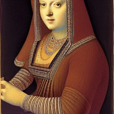 portrait of begum by Leonardo da Vinci