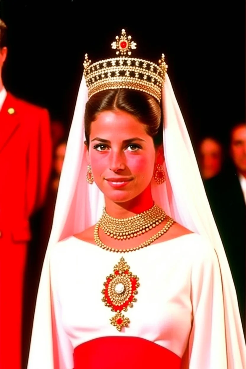 Princess of Spain, bride of the Crown Prince of Morocco.