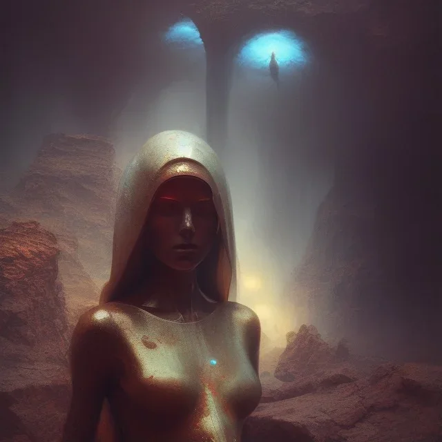 superhero, woman, photographer. oil on canvas, volumetric lighting, beksinski