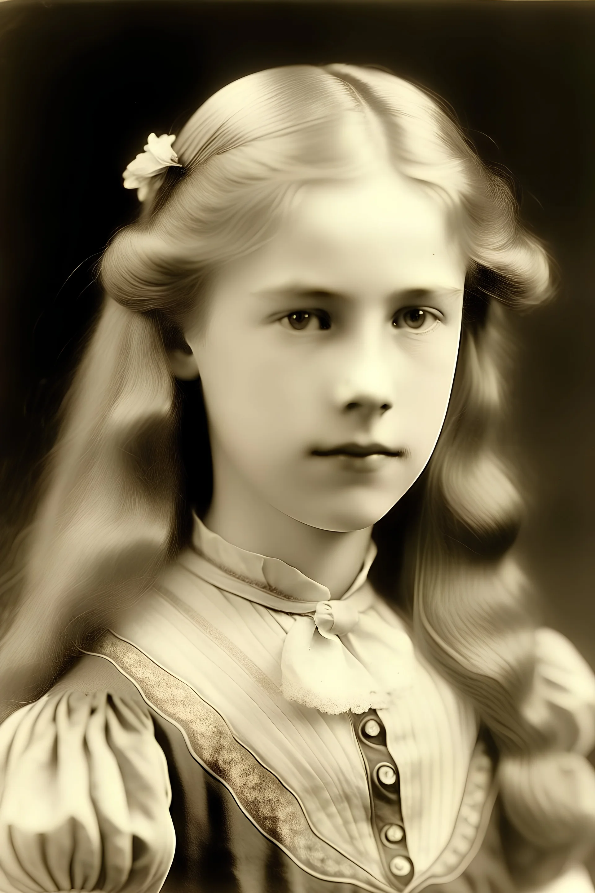 edwardian 15 year old blonde girl