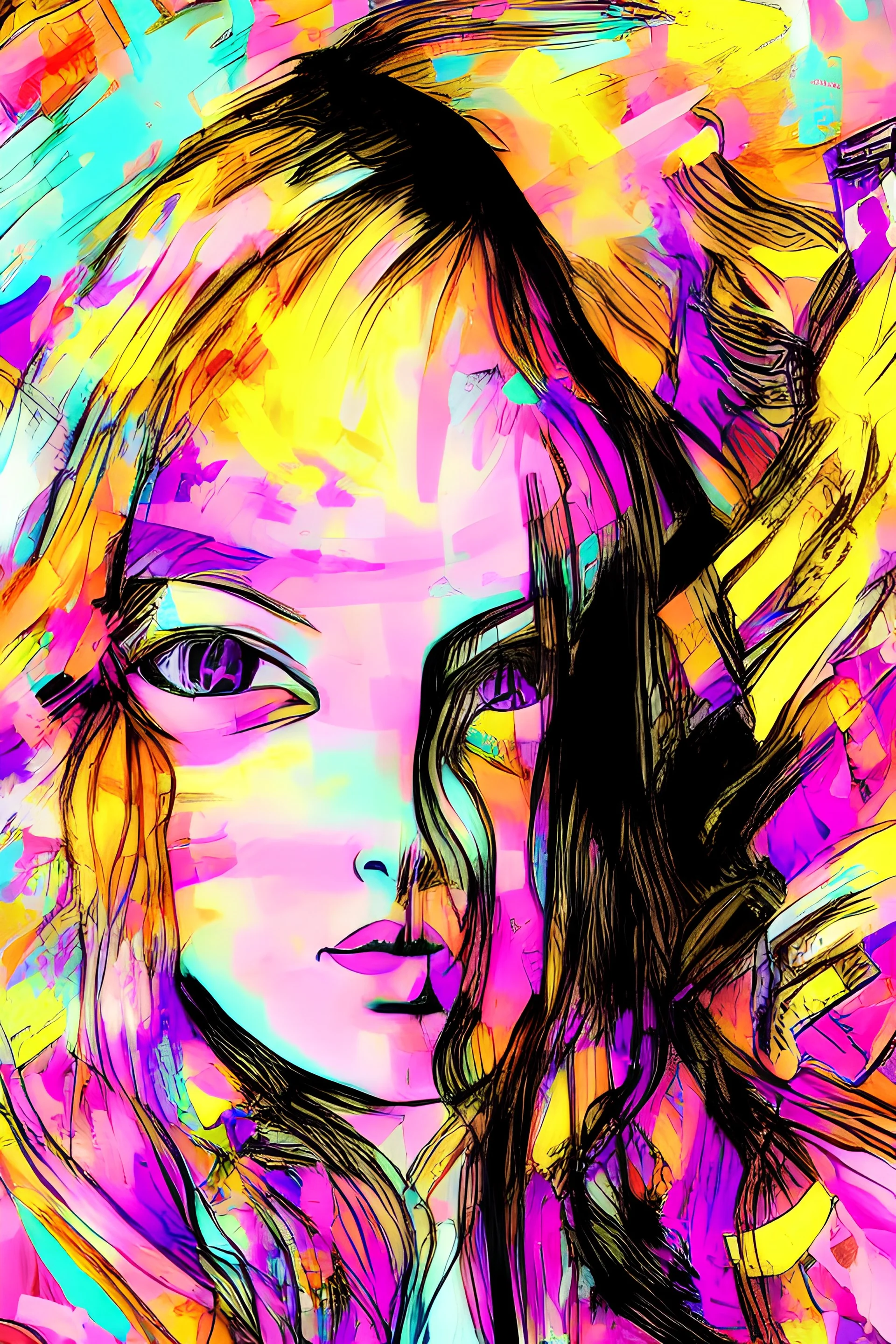 digital art girl