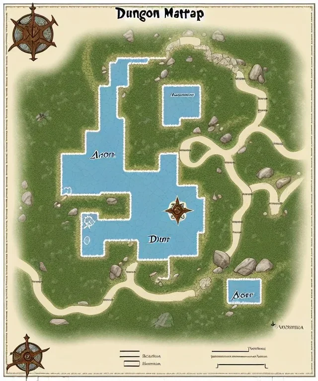 dungeon map