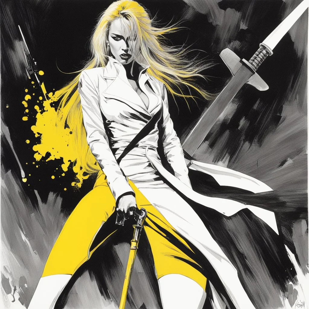 [Art by Kelley Jones] kill bill