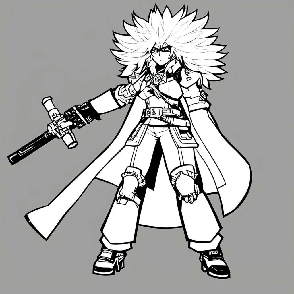 [wii No More Heroes style with thick lines] Silap Inua