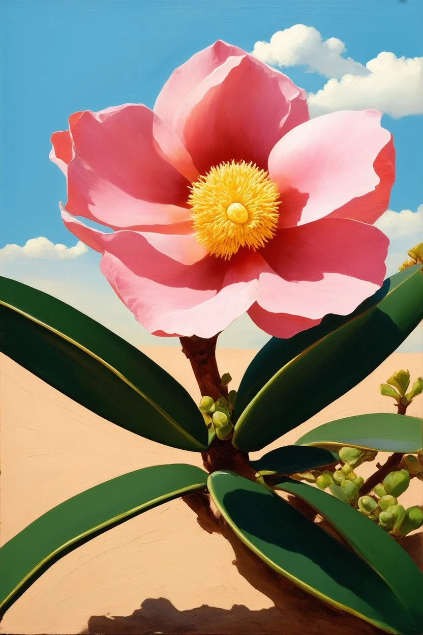 desert rose; georgia o'keefe