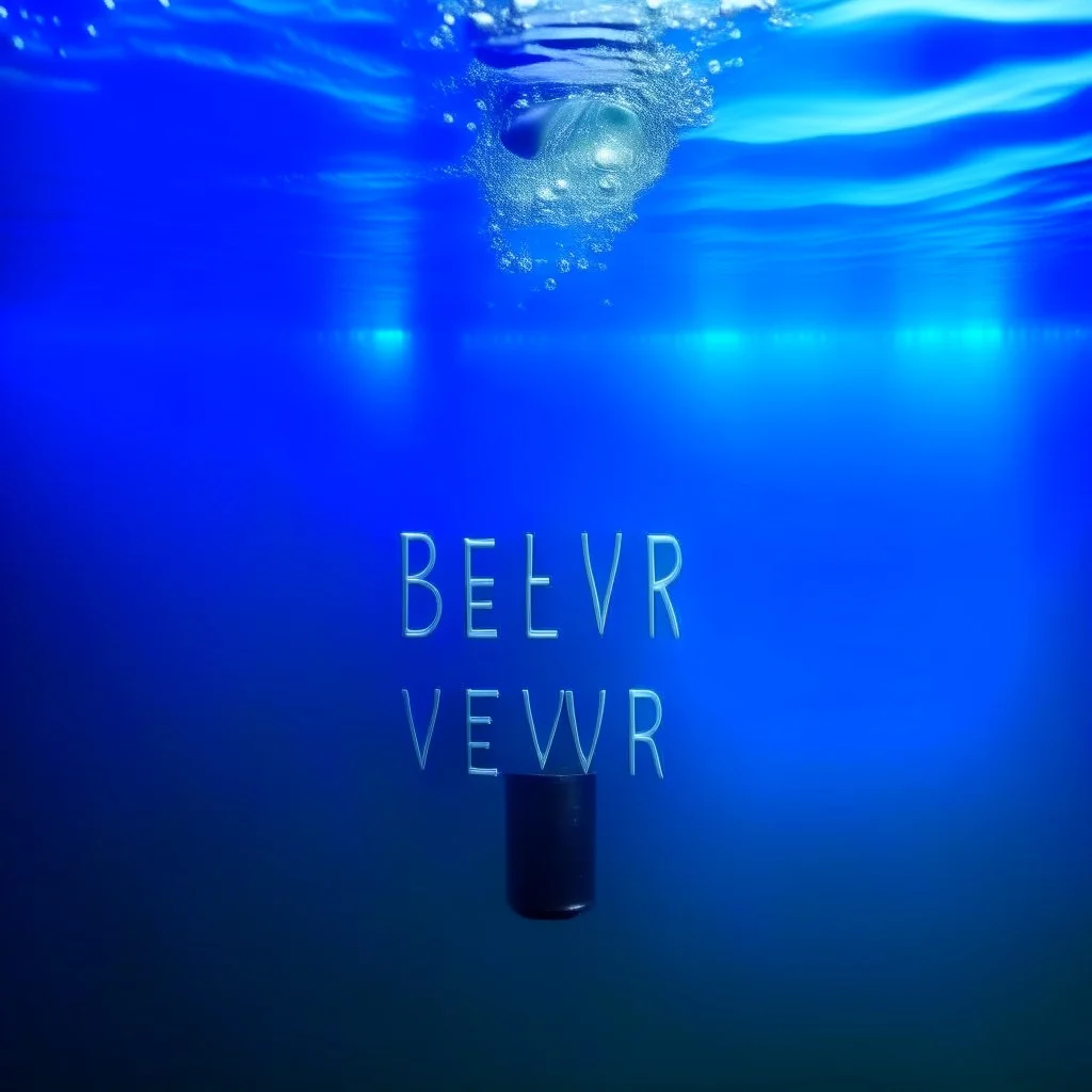 below the water