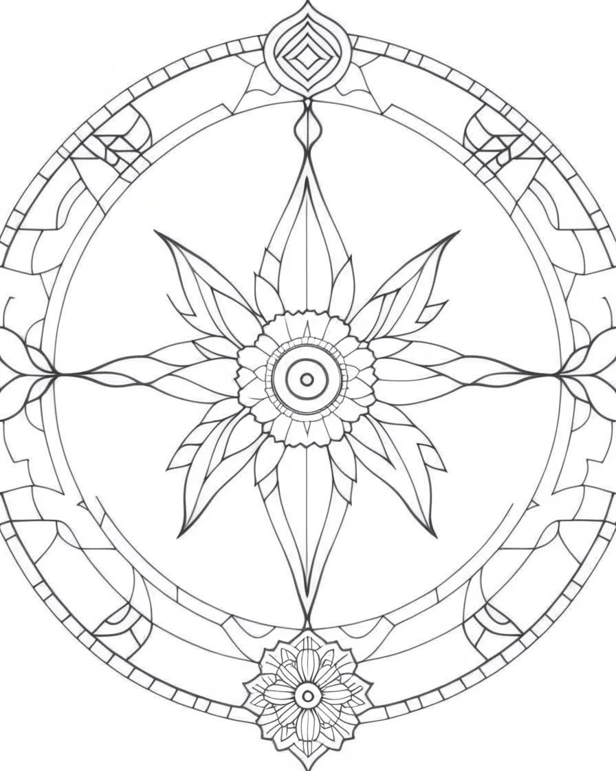 Coloring pages:Achieve Peaceful Mindfulness with Mindful Soul: Inner Peace