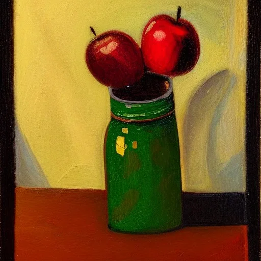 still life jar