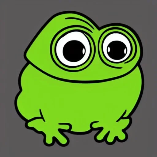 twitch emote style Pepe the Frog