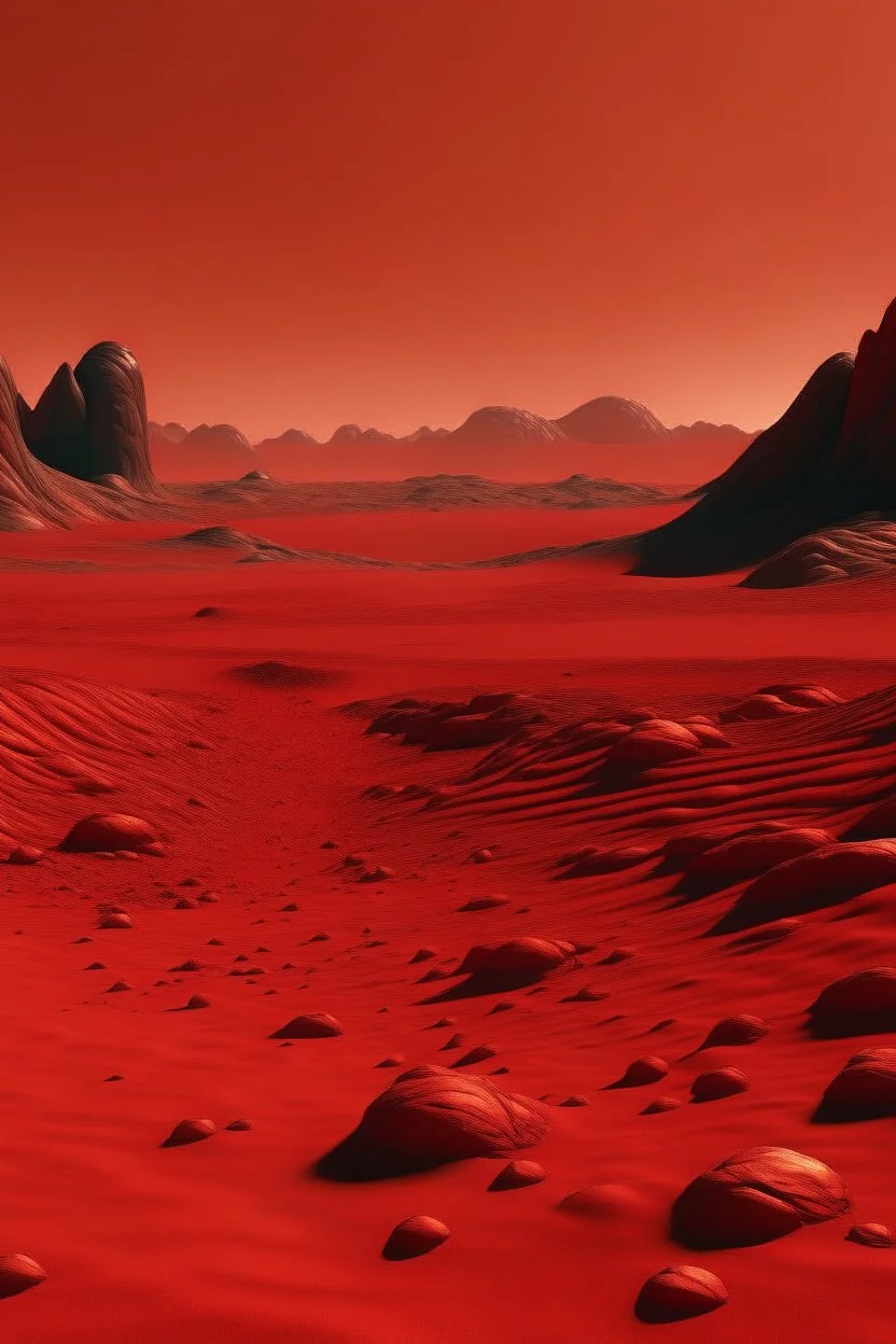 a red blooded desert valley