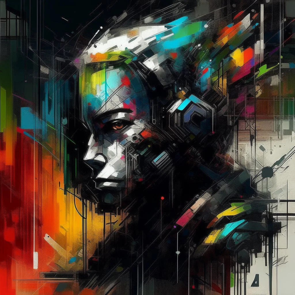 abstract Fun code:What if make fun code as design engine to act as reality game framework illustration, glitch effects, fading, by Guy Denning, by Johannes Itten, by Russ Mills, centered, glitch art, clear, hacking effects, chromatic, cyberpunk, color blocking, digital art, concept art, abstract