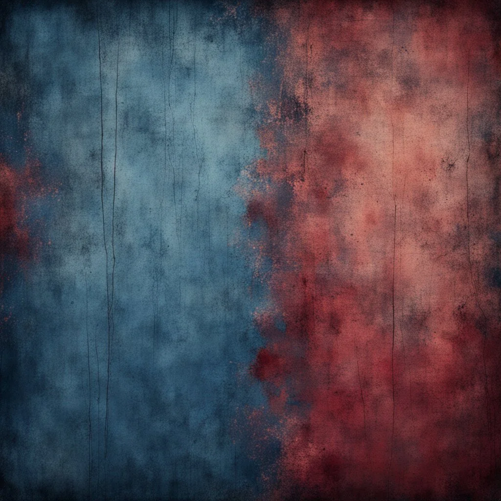 Hyper Realistic navy-blue & maroon multicolor grungy rustic texture with vignette effect