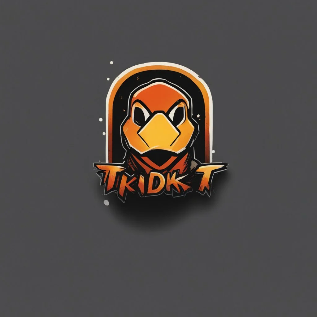 Make it say " TDK " Under the face