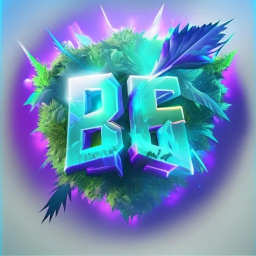 Fortnite logo holographic weed streammer