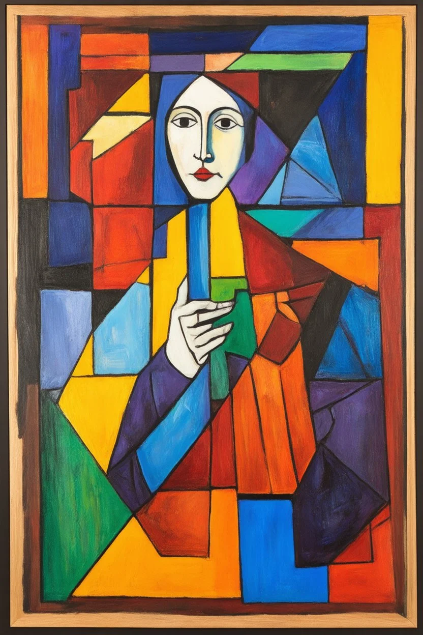 Thought as space, shape, and motion; Dynamic Cubism with a renaissance palette