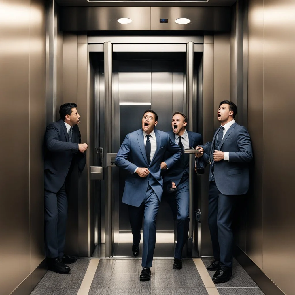 panic in the elevator