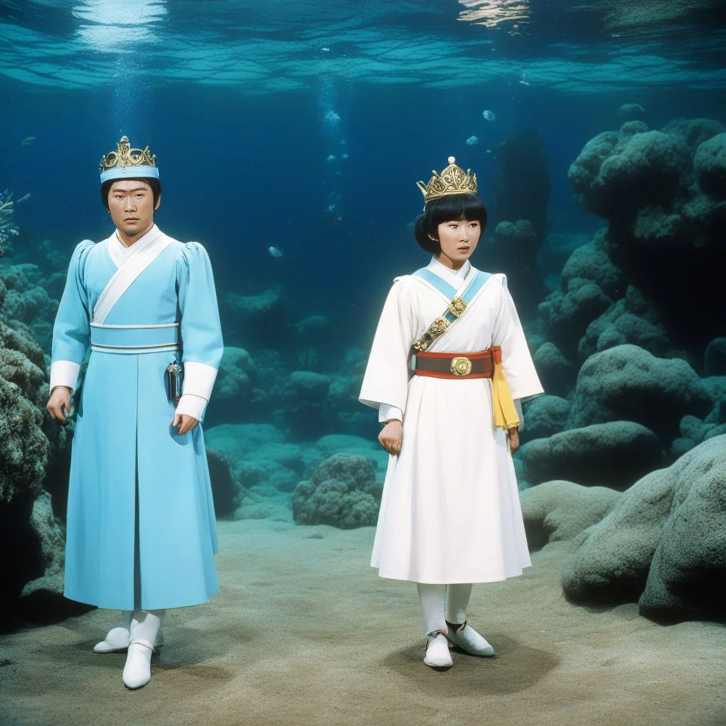 Mahou Tsukai Princess (1966-present Japanese live action-anime television series): Doctor Who and the Underwater Menace Production stills