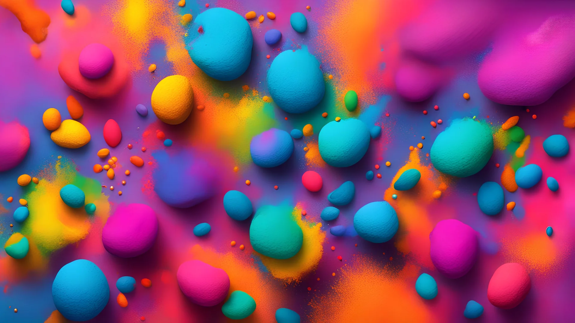 happy holi colour full background