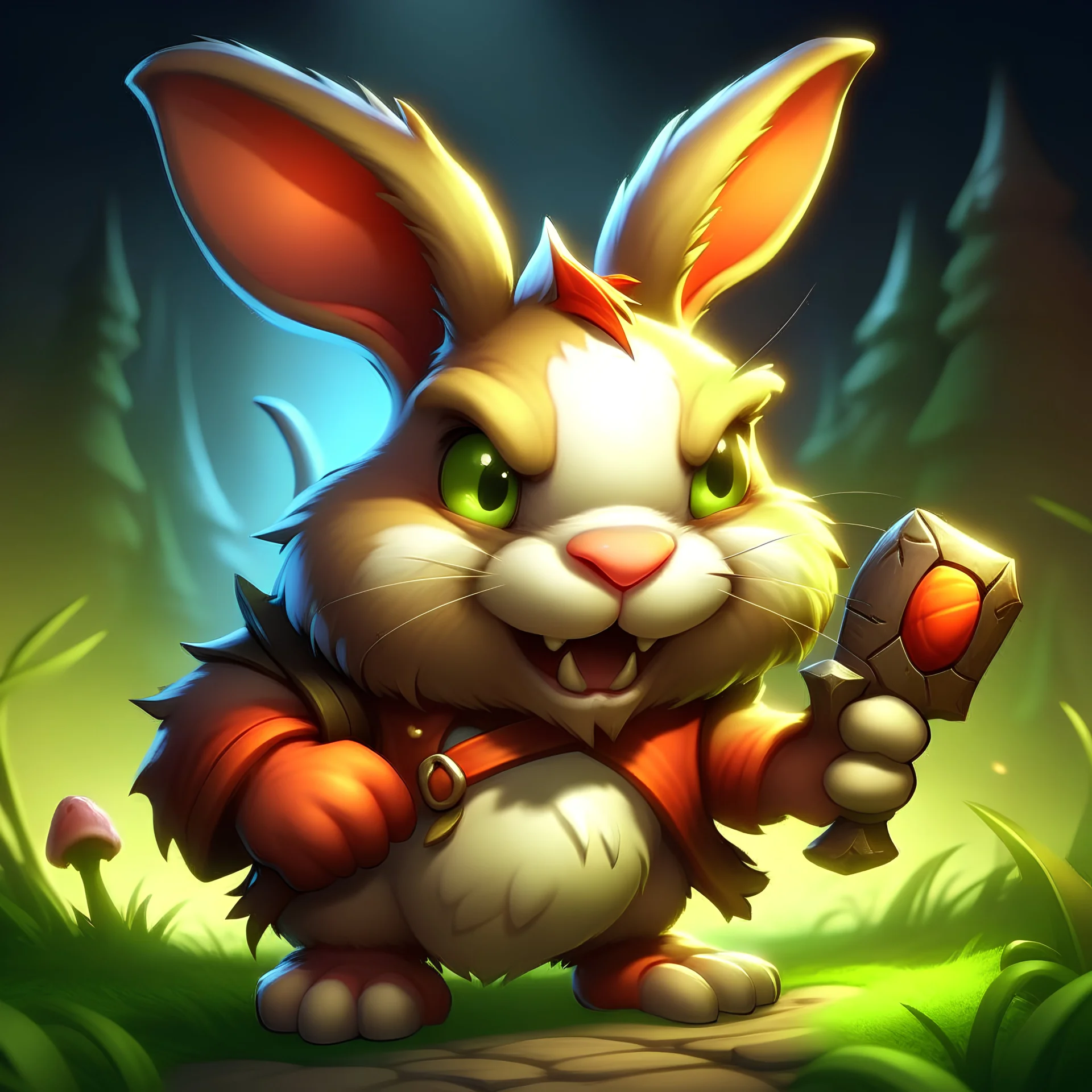 Angry rabbit hearthstone