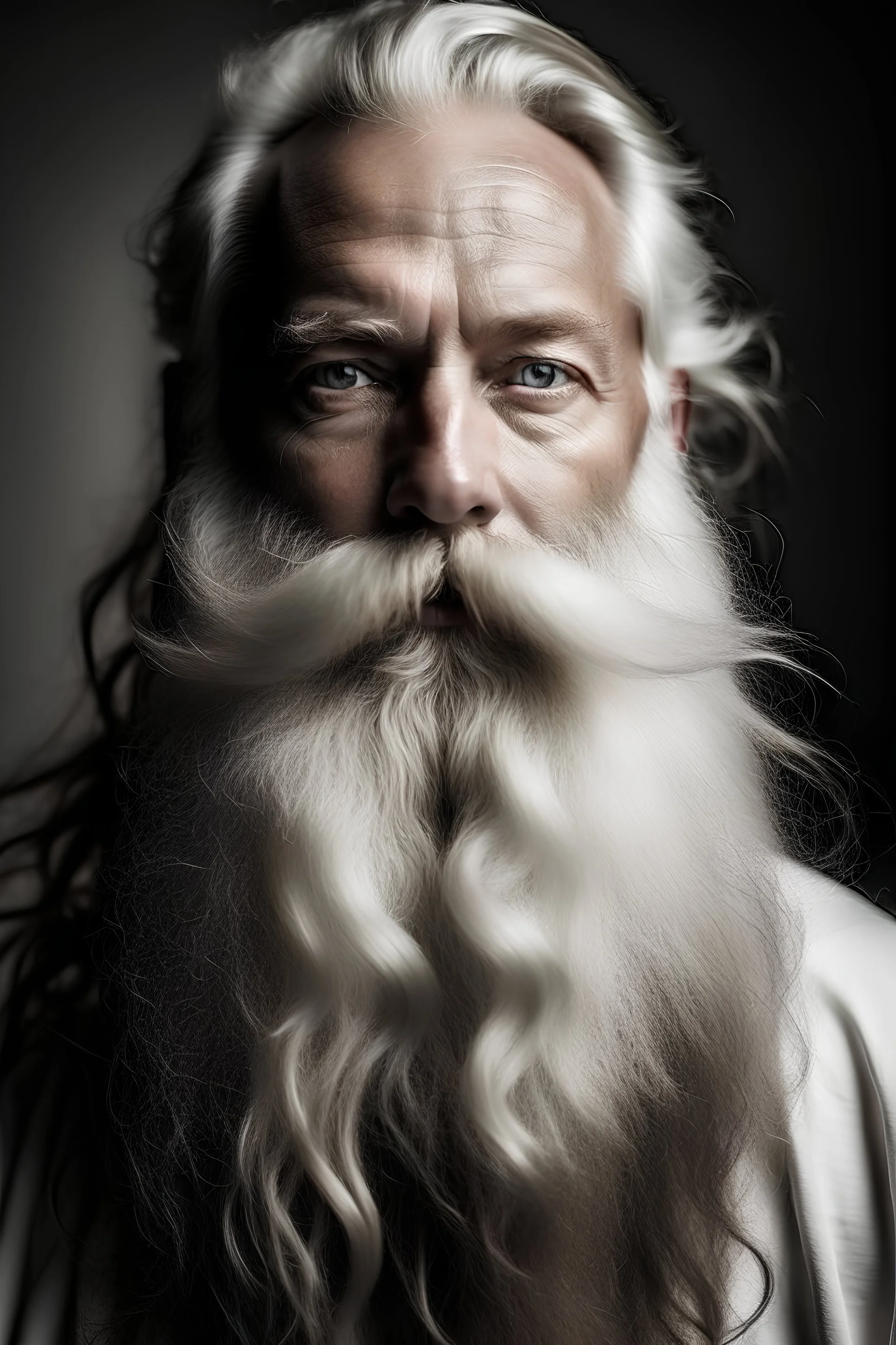 The white beard