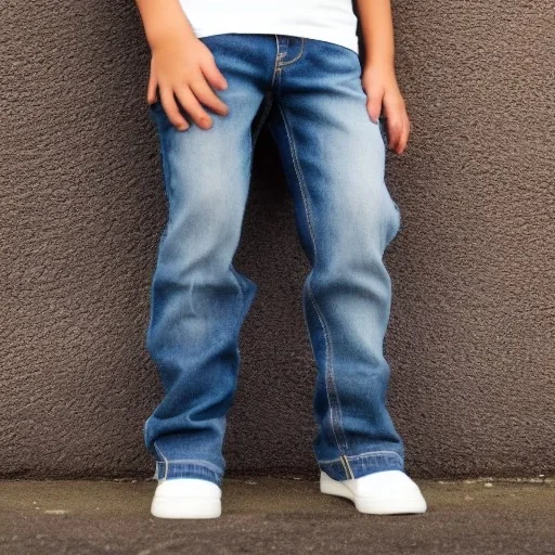 Teen boy in Jeans pants