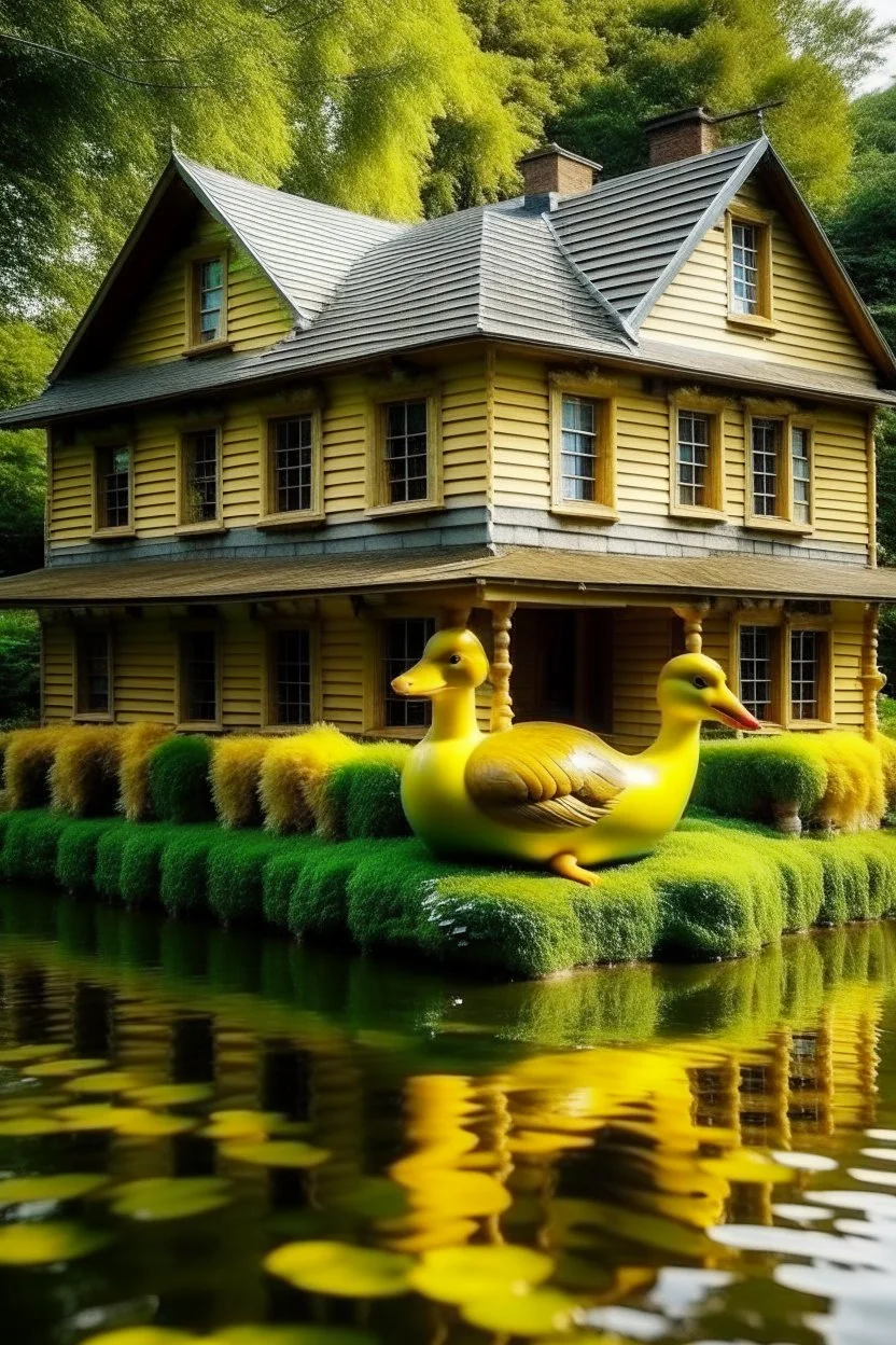 duck themed house