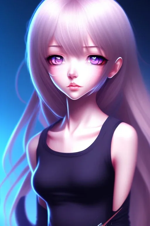 anime girl face