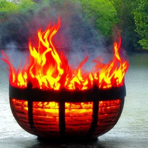 water fire boold