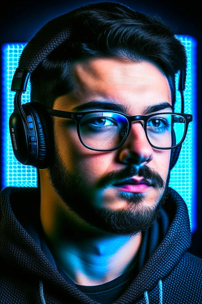 cyber profile picture of a man