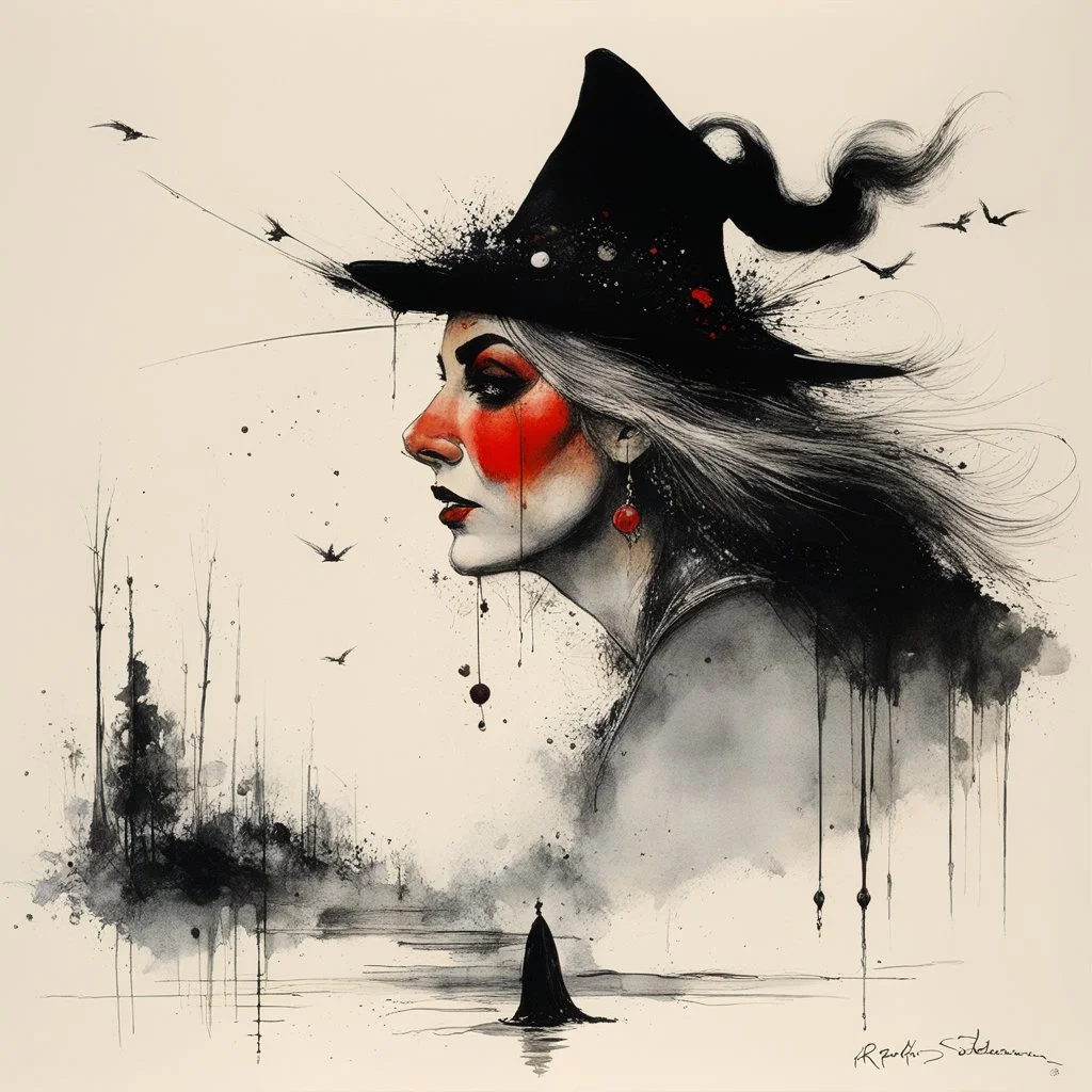 [art by Ralph Steadman]the heresy of witches is the most heinous of the three degrees of infidelity; and this fact is proved both by reason and authority. For it is said in II. S. Peter ii: It has been better for them not to have known the way of righteousness, than, after they have known it, to turn from it. And it is reasonable to suppose that, just as he who does not perform what he has promised commits a greater sin than he who does not perform what he never promised, so the infidelity of th