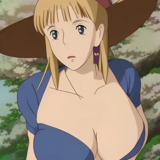 Anime girl, sexy, blue eyes, big boobs, big ass, plump ass, plump boobs, beautiful face, show cleavage, fine-face, perfect face, full body in frame,