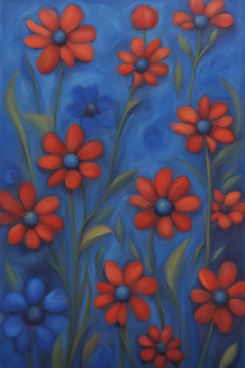 Blue Flowers; A Concept Without Experience; Expressionism