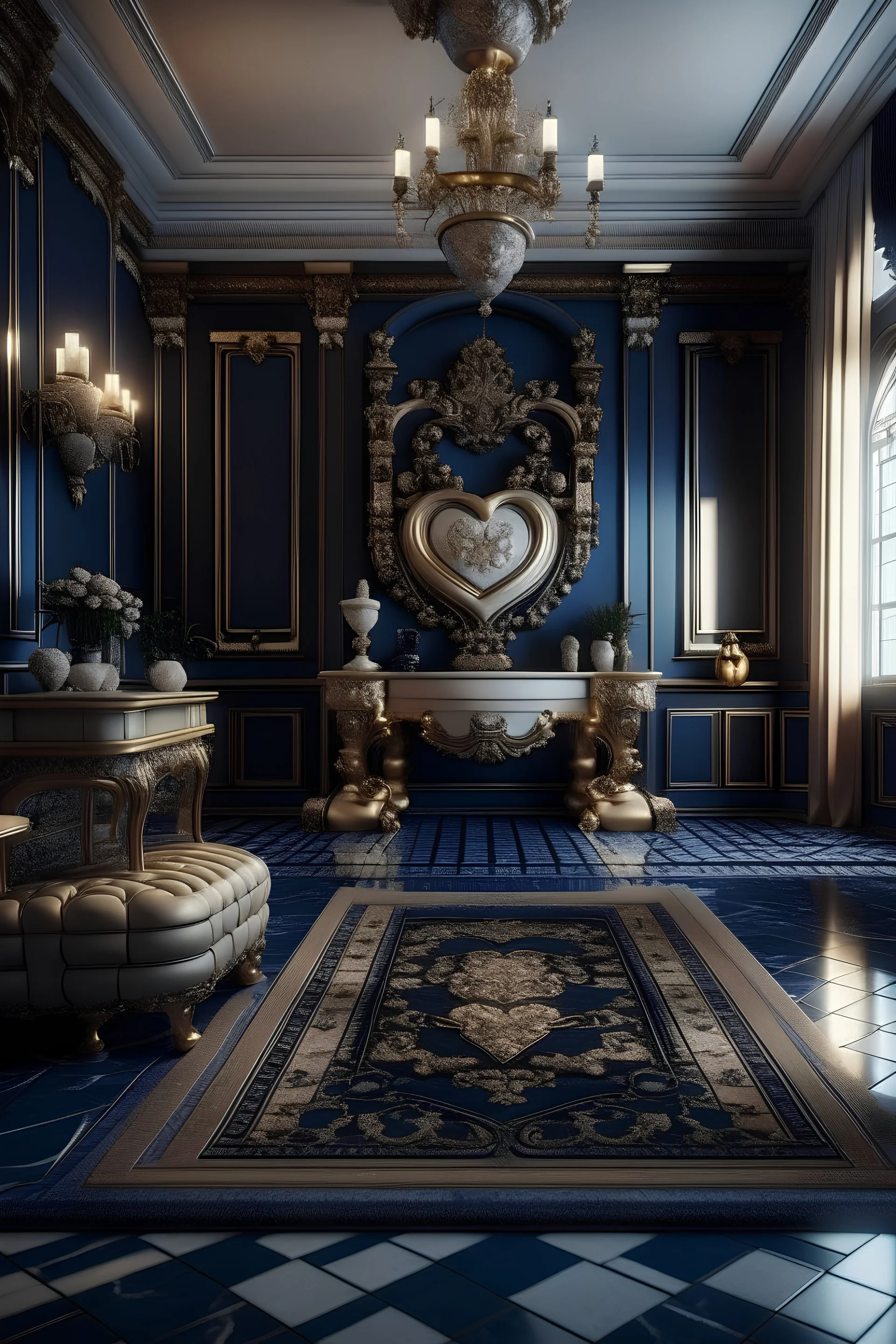 quiero una casa con diseño de corazon real
