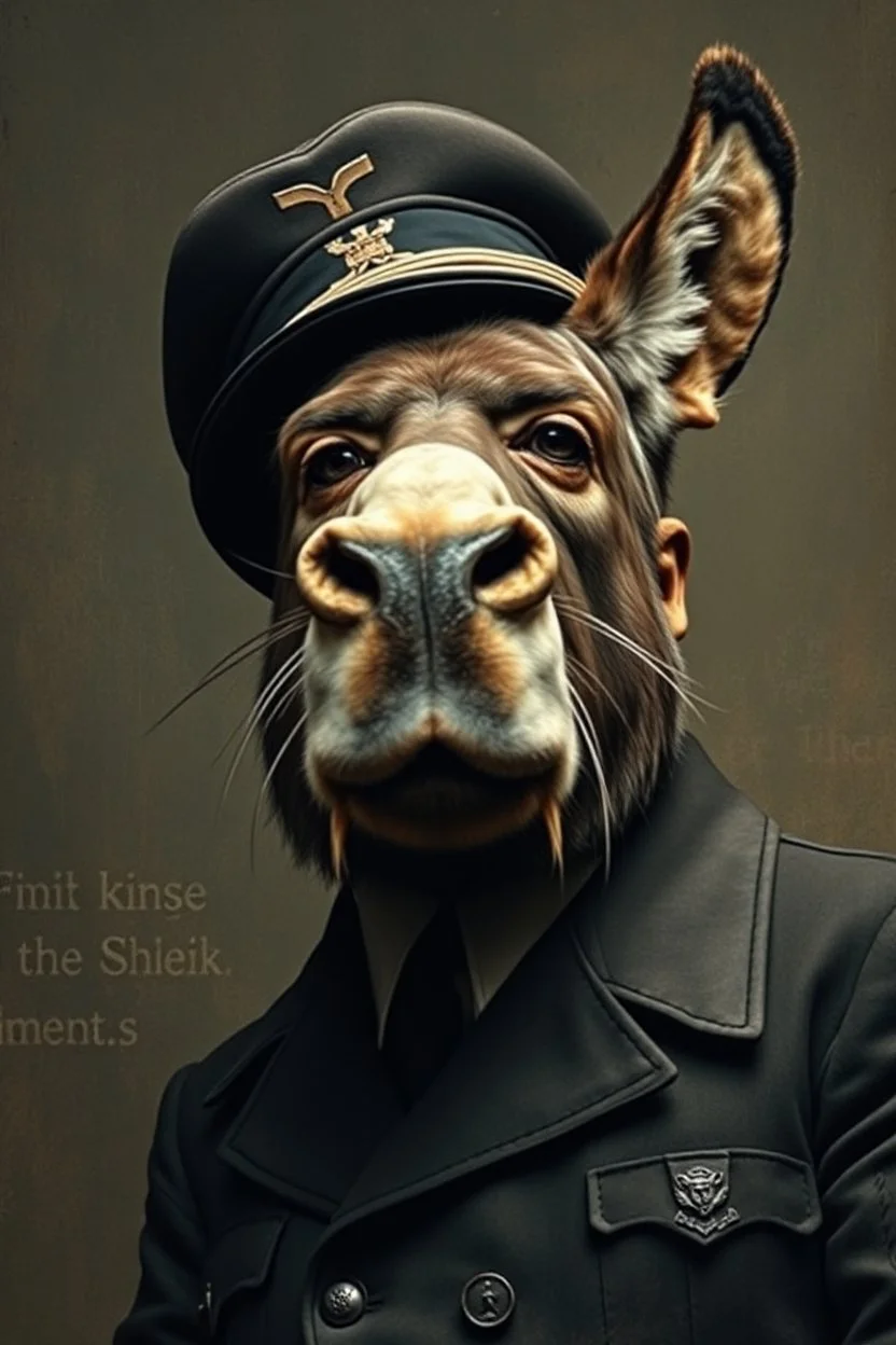 Mexican Hitler walrus donkey Rembrandt