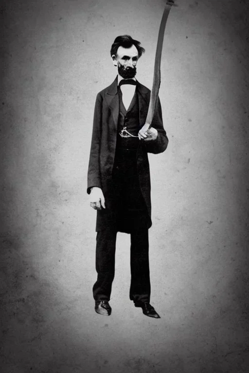 Abraham Lincoln driving a stake through a vampire's heart vintage photography, beautiful, Tumblr aesthetic, retro vintage style, HD photography, hyperrealism