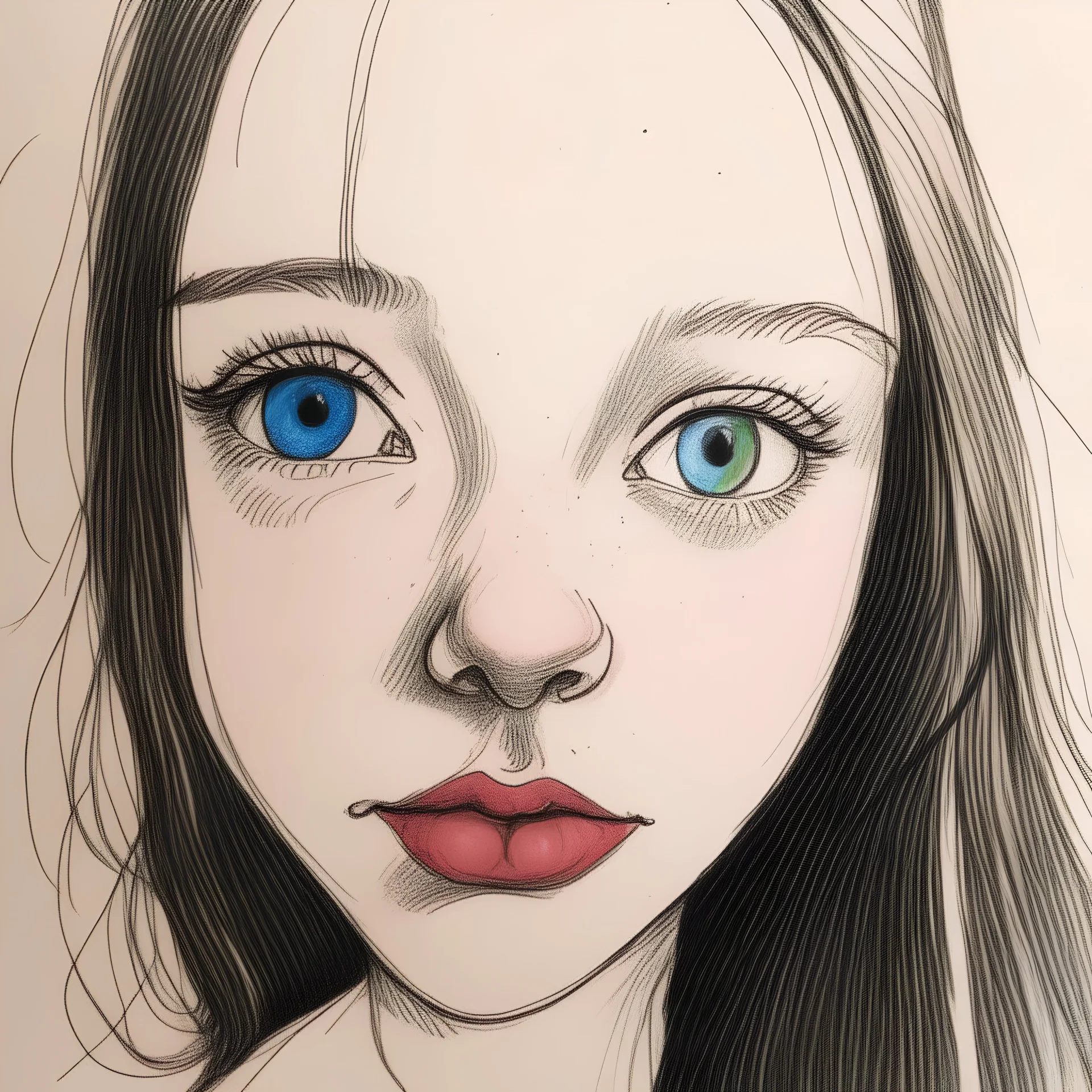 Hyper realistic girl