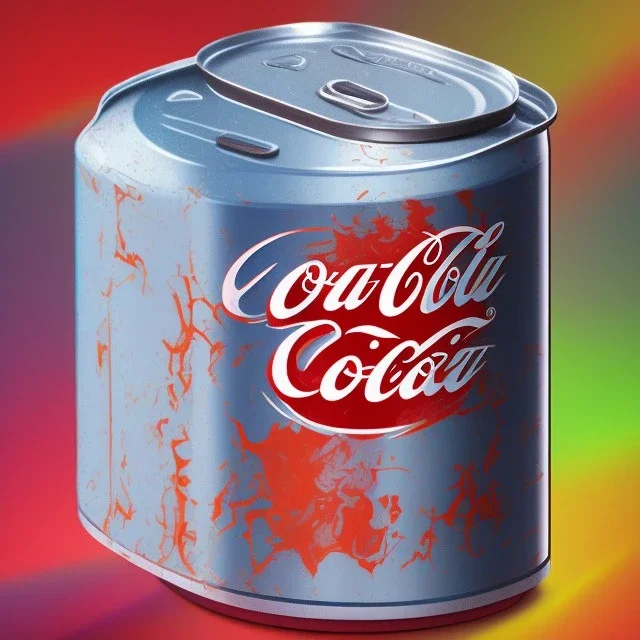 coke can neon