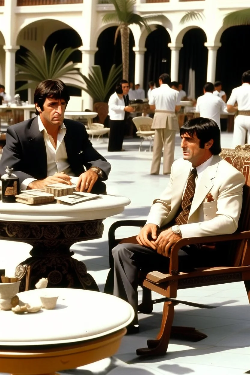 صورة لكواليس تصوير فيلم سكار فيس