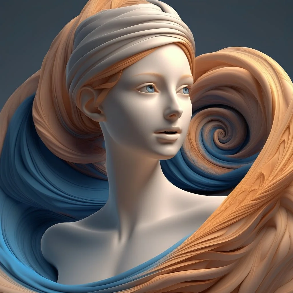 3d Rendering . woman