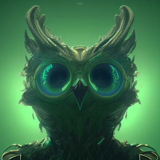 intricate details, realistic, octane, unreal engine, portrait, natural lighting,full body green diomand,insanely,nightclub lighting, elegant, blue neon wearing,neon lighting, detail, bokeh, fantasy art style, volumetric lighting, extreme detail, Photorealism, High detail, Hyper realistic Owl in forest, macro lens blur,abstract paint, sharp focus, 85mm, polaroid, cinematic, cinema4d, HDR, 8k