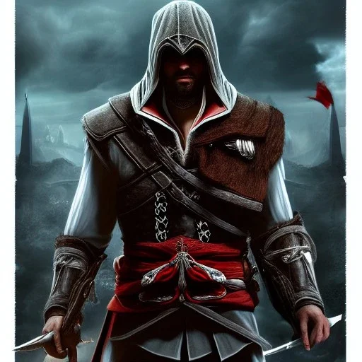 Portrait of Eivor male Assassin's creed valhalla