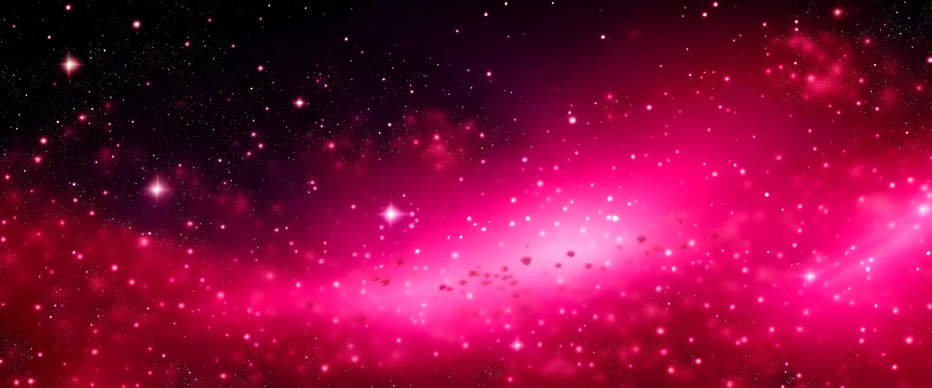 pink starsdust with space and sweet dreams in mind