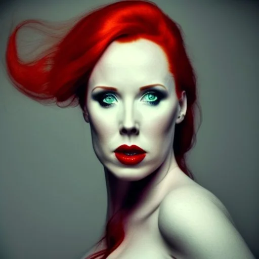 simone simons vocalist with poison ivy body face