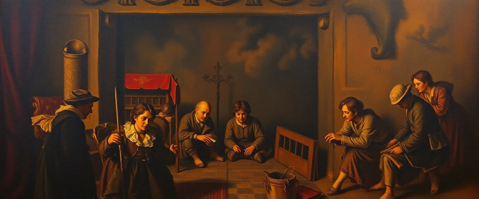 master oil painting by Rembrandt,if facebook was a quilt