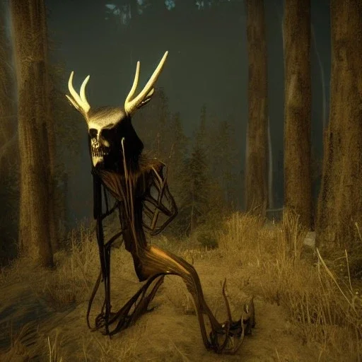 wendigo de supermassive games realista